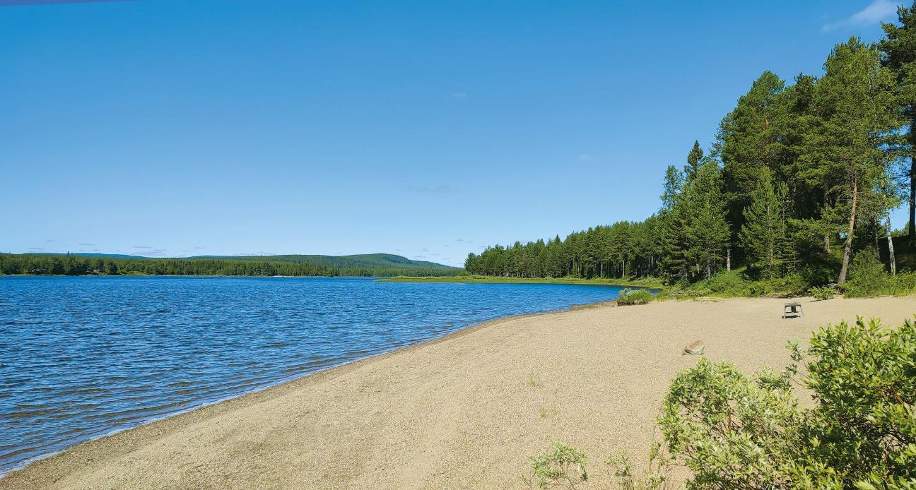 Glamping Taelt/Tent - Glampingzelt -Lodge - Sjoeutsikt Blattniksele Exteriör bild